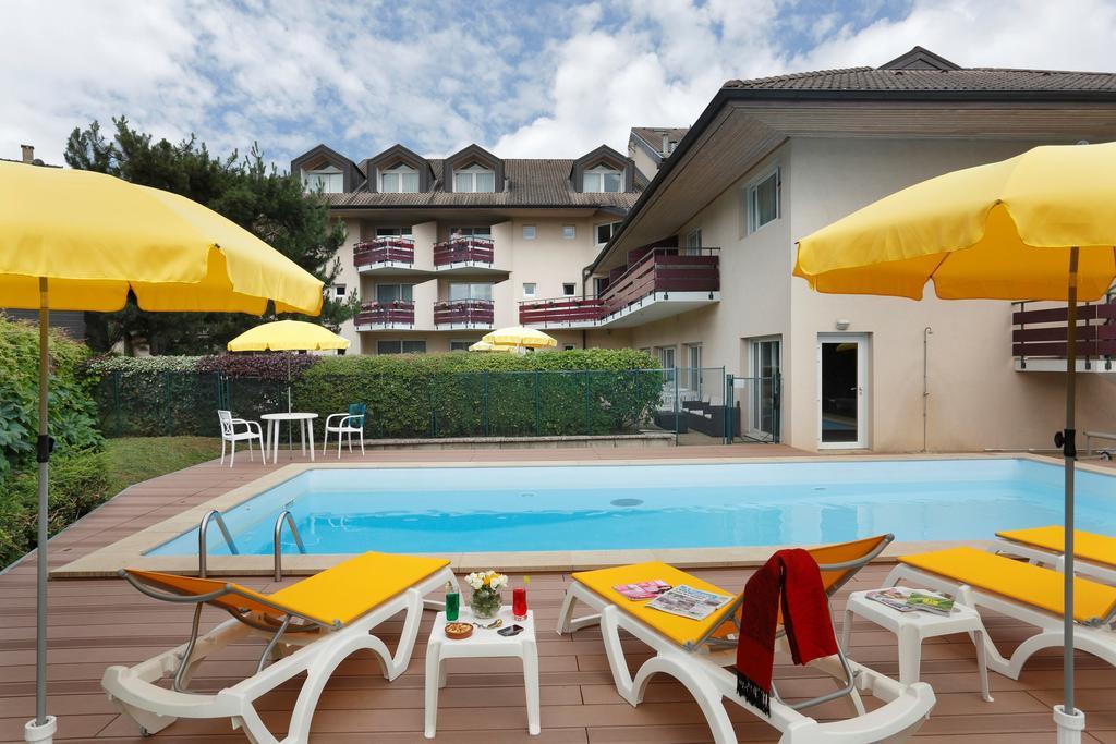 Logis Hotel Arc En Ciel Тонон-ле-Бен Номер фото